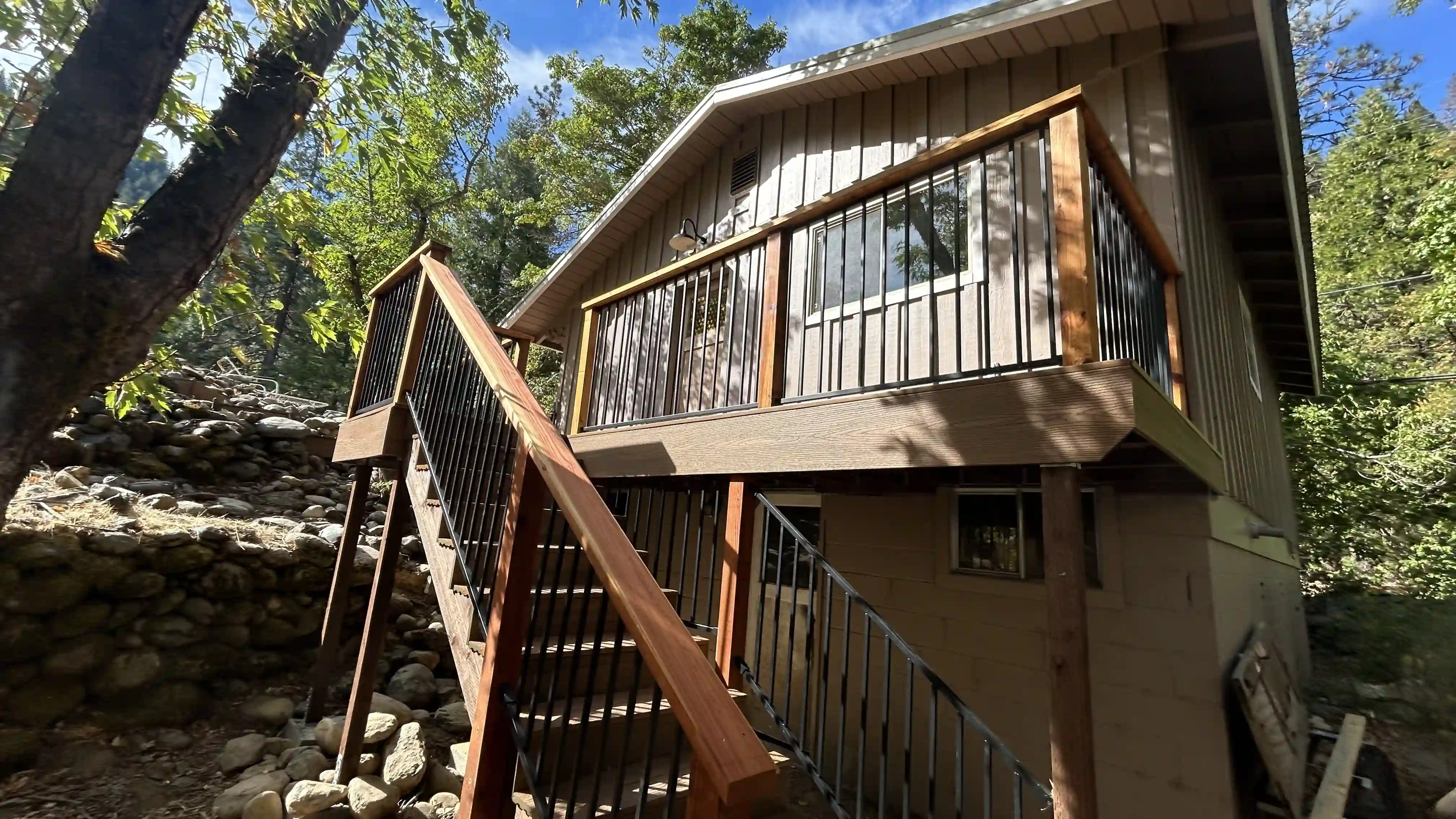 Deck 3.9 new staircase.