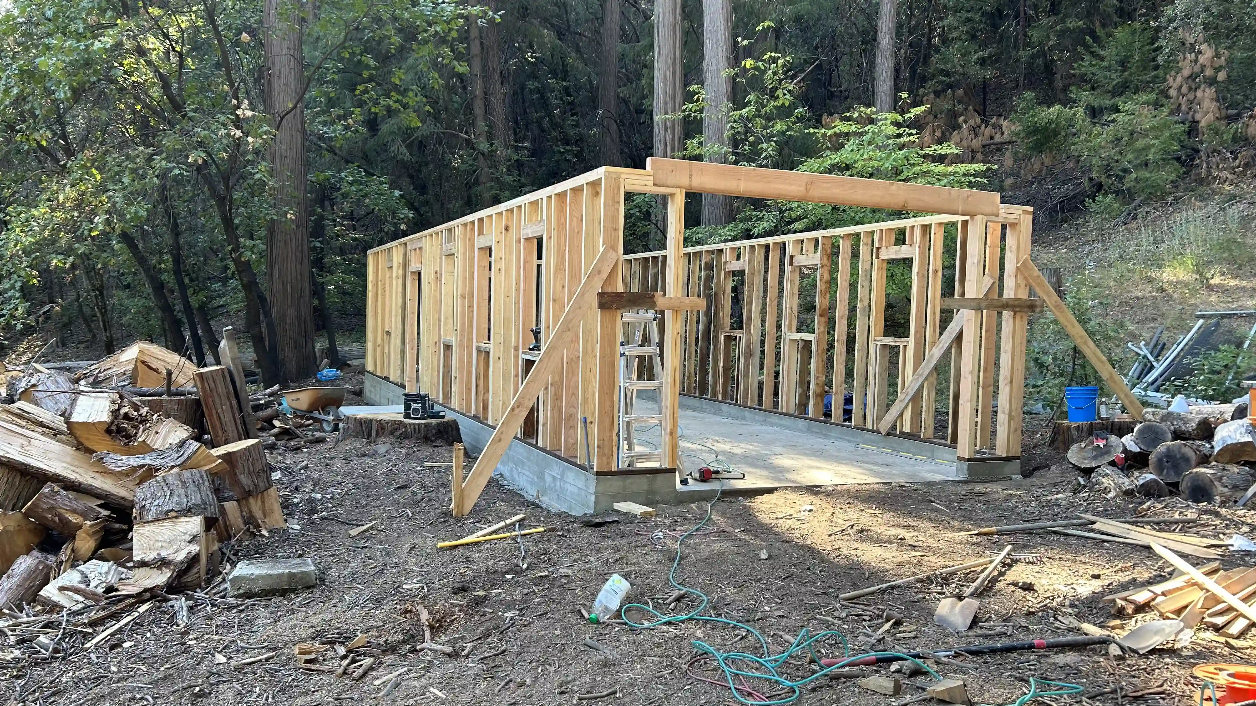 Shop 1.2 framing.